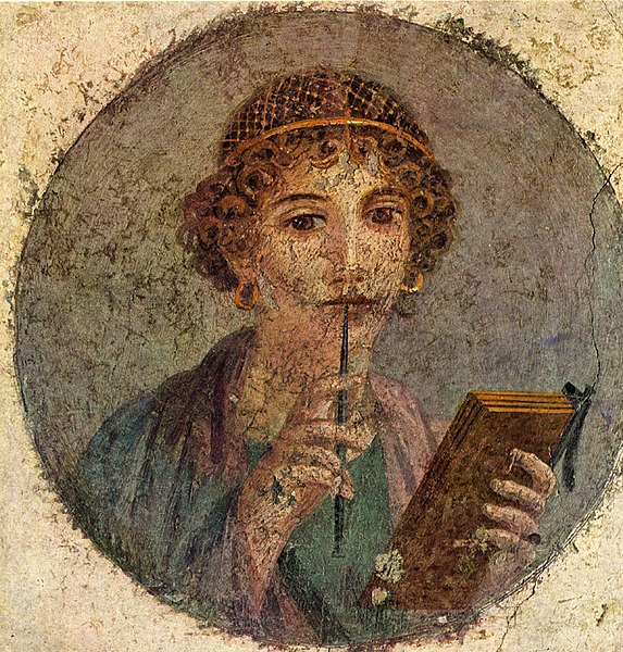 Sog. Sappho, Herculaneum