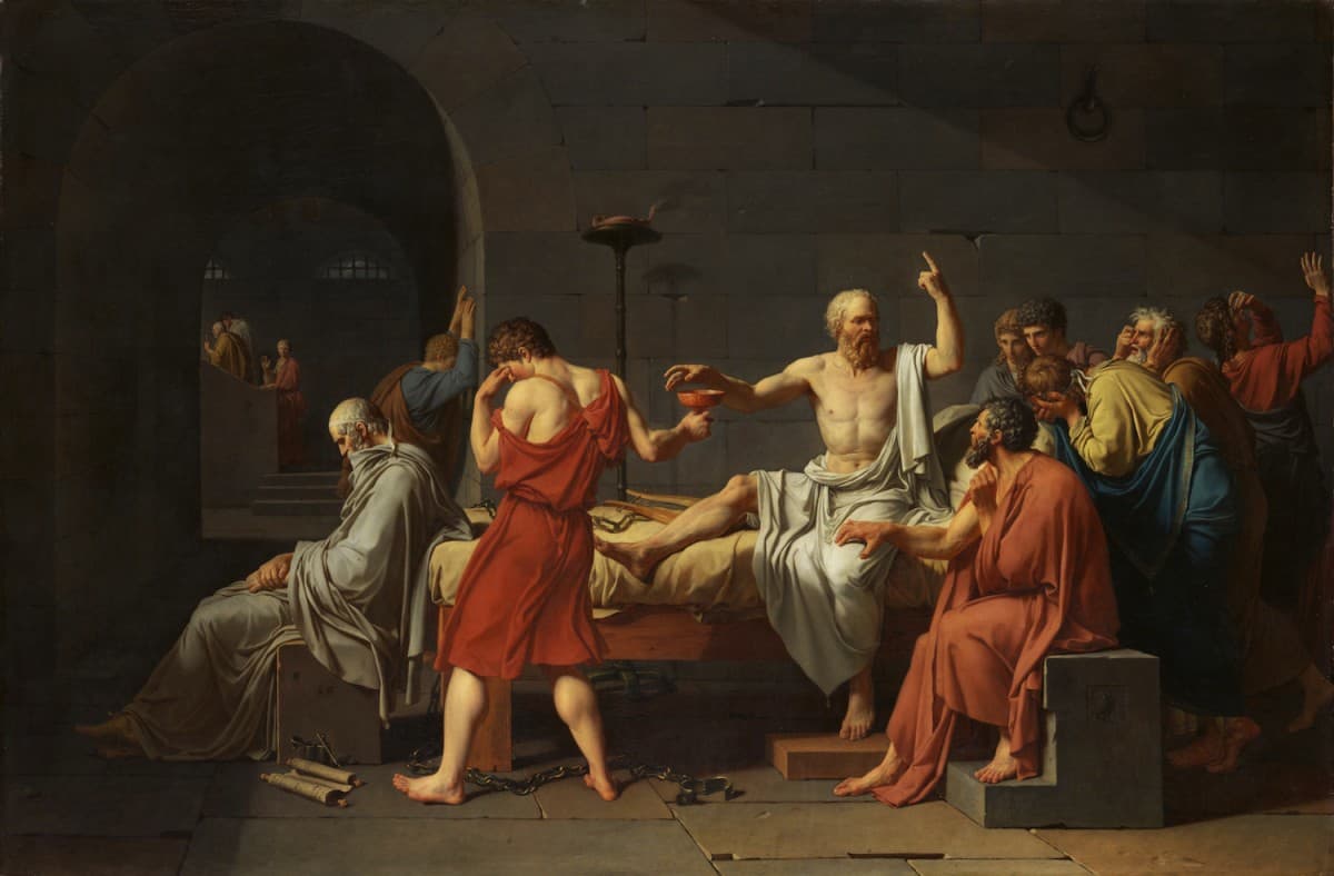 Der-Tod-des-Sokrates-Gemälde-1